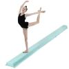 JupiterForce 9ft Folding Balance Beam Folding Gymnastic Beam Extra Firm Foam Anti-Slip Bottom Floor Equipment Easy to Store&Carry for Home Training, Exercise, Kids, Adult (Blue-Green) view 3