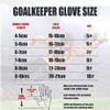 PLbSe Histarstore5 Soccer Goalkeeper Gloves Goalie Training Gloves Strong Grip Anti-Slip and Breathable for Adults and Children (Black Golden,9) view 2