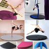 CMYUN Circular Pole Dance Crash Mat 3/5cm Thick - Safety Exercise Mats/Pole Fitness Protection Mat, Foldable Waterproof Aerial Hoop Yoga Mat(Pink,150cmx5cm(59"x2")) view 2