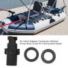 Sunicon Valve Adapter,Air Valve Adapter Connector Inflation Pump Hose Screw for Fishing Boat Kayak view 3