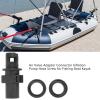 Sunicon Valve Adapter,Air Valve Adapter Connector Inflation Pump Hose Screw for Fishing Boat Kayak view 4