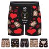 Personalized Boxers Custom Boxers Face on Them Custom Underwear for Boyfriend Christmas Birthday Gift for Men Funny Boxers S-030 Face view 1