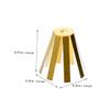 5pcs Golf Club Spacer Converter Shaft Adapter Universal Travel Adapter Universal Chargers for All Devices Power Strip Protector USB Charger Electrical Outlet Golden Brass view 3