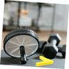 NineFit Basics 2pcs Barbell Wall Mount Holder Bumper Plate Storage Easy Install Barbell Rack for Home -saving Vertical Equipment Accessory view 2