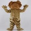 Friendly Brown Lion Mascot Costume Adult Size for Men & Women with Built-in Fan Inside the Head view 3