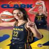 WNBA Indiana Fever - Caitlin Clark 24 Wall Poster, 34L" x 22.4W", Premium Unframed Version view 1