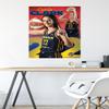 WNBA Indiana Fever - Caitlin Clark 24 Wall Poster, 34L" x 22.4W", Premium Unframed Version view 4