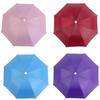 4 Pack Umbrella Hat, Sports Head Umbrella Hats for Adult Kids Women, 21" Diameter Folding Waterproof Rainbow Fishing Headwear for Outdoor Party Beach Hiking view 1