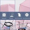 4 Pack Umbrella Hat, Sports Head Umbrella Hats for Adult Kids Women, 21" Diameter Folding Waterproof Rainbow Fishing Headwear for Outdoor Party Beach Hiking view 4