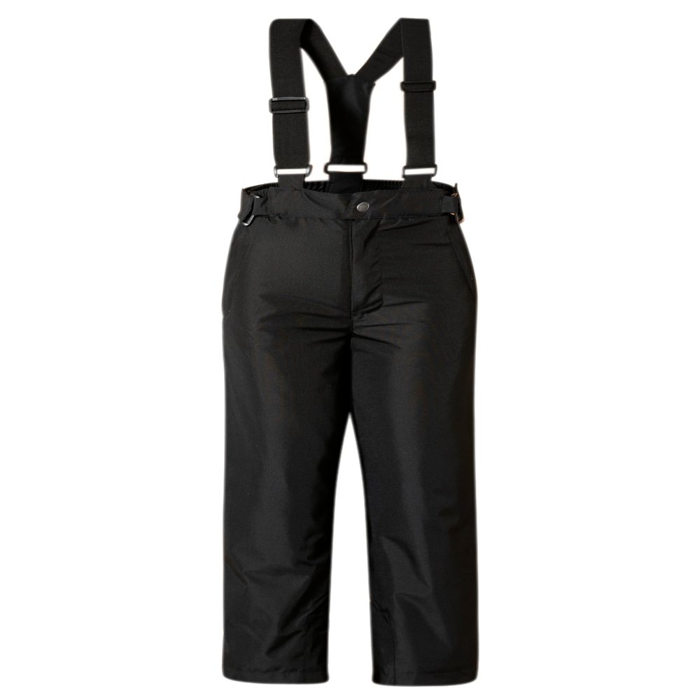 MONTFLIX Kids Waterproof Snow Pants Winter Warm Skiing Snowboard Pants for Boys Girls6Y,Black