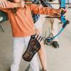 POPETPOP Outdoor Portable Arrow Storage Bag for Youth Short Arrow Pouch Waist Design Wear-resistant Material for Archery Training and Outdoor Adventures view 4