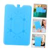 Ciieeo 4pcs Reusable Ice Packs for Lunch Boxes Cooler Packs Designed for Food Preservation for Outdoor Activities Sturdy Material Blue view 3