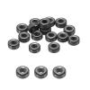 PATIKIL 0.09 Inch Fishing Rod Guide Rings, 30Pcs Ceramic Guides Rings Fish Rod Repair Kit Fishing Pole Eyelet Replacement for Freshwater Saltwater, Black view 1
