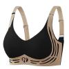 ADZJOY Super Gathers Bra Wireless Push-Up Bra,Lifting Anti-Sagging Wireless Push-Up Bra,Wireless Push up Bra(Premium Black.,2XL) view 1