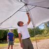Coleman Oasis Lite Pop-Up Canopy Tent with Side Wall Attachment, Portable Shelter with Easy Setup & Takedown, Wheeled Carry Bag Included, 7x7/10x10ft Sizes view 2