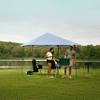 Coleman Oasis Lite Pop-Up Canopy Tent with Side Wall Attachment, Portable Shelter with Easy Setup & Takedown, Wheeled Carry Bag Included, 7x7/10x10ft Sizes view 4
