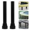 6pcs Trampoline Legs Replacement with Rubber Covers Pad Universal Stainless Steel Trampoline Leg Tube Mini Trampolines Bounce Parts view 2
