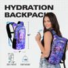 Galaxy Print Medium Hydration Pack and Fanny Pack Bundle view 3
