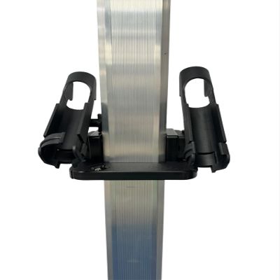 Fishing Rod Holder Holds 2 Rods, No Drill Easy Install, Hands-Free & Secure, Heavy Duty, UV-Resistant, Durable Design, Made in USA- Fits a 4" Square Post