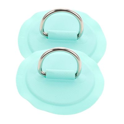 Happyyami 2pcs Kayak Canoe Inflatable Boat D-Shaped Buckle Kayak Cords Rings Fixing