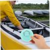 Happyyami 2pcs Kayak Canoe Inflatable Boat D-Shaped Buckle Kayak Cords Rings Fixing view 4