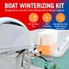 Boat Winterizing Kit and RV Winterizing Kit, 5-Gallon Antifreeze Tank with Hose and Adapters, for Marine Engines, Outboard Motors, RVs, Campers, and Winterization Flushing view 2
