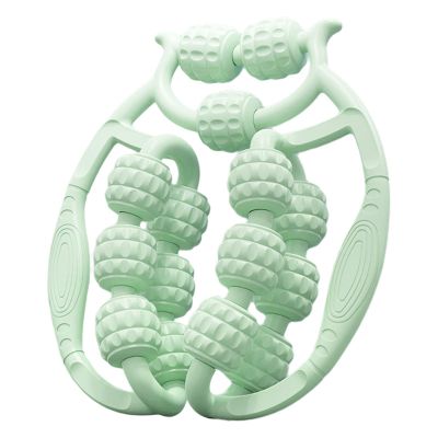 Almencla Leg Roller Massager for Deep Tissue Relief and Recovery, Green