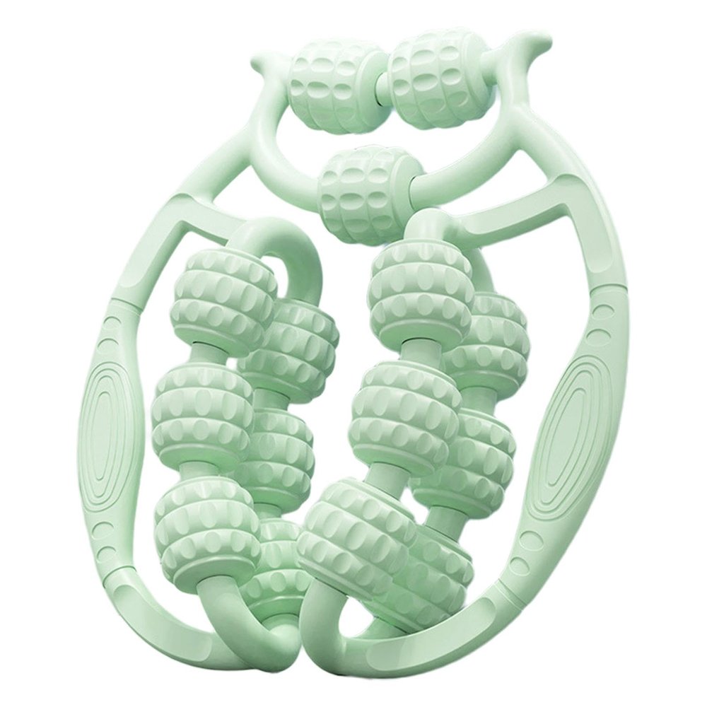 Almencla Leg Roller Massager for Deep Tissue Relief and Recovery, Green