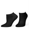 HUE Women's Massaging Liner Sock 6-Pack, Multi - Black/White/Heather Grey, One Size view 4