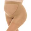Veluk Maternity Sheer Tights for Women 20 Denier With Anatomy Shorts, Matte Surface, Flat Seams, Soft Elastic Belt and Cotton Gusset view 3