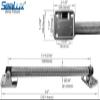 SeaLux 316 Stainless Steel Heavy Duty Hatch Holder/Support/Adjuster Lid Support Spring (7/8 x 14 Inches) for Yachts Boats Campers, Hatches Doors and Window, Engine Room view 2