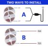 JUIOHAKY 40FT Boat LED Strip Lights 12V Waterproof, Marine LED Strip Lights for Pontoon, Ideal as Under Gunnel Lights, Deck Light, Boat Interior Light for Kayak, Jon Boats and Fishing Boats (White) view 4