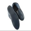 Akdam Mens Indoor Leather Slippers Dark Blue Traditional Babouche House Shoes Barefoot Moccasin (Size 9.5) view 4