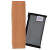 CRS Cross Ankle Gel Sleeves. Padded Skate Socks. Ankle, Foot and Lower Leg Cushion and Protection for Figure Skating, Ice Hockey, Roller or Inline Skating, Riding or Ski. One 10 inch Tan Sleeve view 1