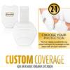 Franklin Sports Baseball Elbow Guard - PRT Series Adult Baseball + Softball Shield for Batting - Protective Elbow + Forearm Pad - Right + Left Hand Hitters - White/Gold - One Size - Adult view 2
