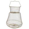 BIUDECO Metal Fishing Net Foldable Fishing Guard Netting with Compact Design Durable Metal Mesh for Crabs Shrimp and Small Fish Small Diameter Large Diameter Height view 1