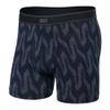 SAXX Underwear Co. Men's Underwear with Pouch Daytripper Boxer Brief Fly, Ikat Chevron-Deep Navy, XX-Large view 1