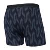 SAXX Underwear Co. Men's Underwear with Pouch Daytripper Boxer Brief Fly, Ikat Chevron-Deep Navy, XX-Large view 4