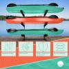RAD Sportz Kayak Storage Rack - 3-Level Freestanding Adjustable Stand with Padded Arms and 300lb Capacity for Canoes, SUP, or Paddleboards (Black) view 3