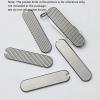 UPFIST 1 Pair Titanium Scales Handle Fits for 58MM, Custom Handle Patch DIY Replacement Accessory view 3