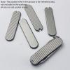 UPFIST 1 Pair Titanium Scales Handle Fits for 58MM, Custom Handle Patch DIY Replacement Accessory view 4