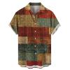 Cruise Shirts Disco Shirt Dressy Summer Dress Shirts for Men White Button Up Mens Beach Clothes Matching Family Hawaiian Outfits view 1