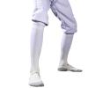HIXEL Fencing Socks for Epee Sabre Foil Fencer High Long Sports Socks Sweat-Absorbing and Wear-Resistant(White,Small(EU29-33)) view 1