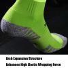 HIXEL Fencing Socks for Epee Sabre Foil Fencer High Long Sports Socks Sweat-Absorbing and Wear-Resistant(White,Small(EU29-33)) view 2