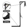 Hitch Mounted Deer Hoist, 400 Lbs Load Capacity, Truck Hitch Deer Hoist with Winch Lift Gambrel Set, 2-inch Hitch Receiver, Adjustable Height & 360 Degrees Swivel view 2