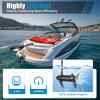 NAIXING 55 LBS Thrust 8 Speed Electric Trolling Outboard Motor with Adjustable Suspension Bracket Powerful Traction for Kayaks Boat Engine Saltwater, Kayak, Fishing Boat view 2