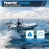 NAIXING 55 LBS Thrust 8 Speed Electric Trolling Outboard Motor with Adjustable Suspension Bracket Powerful Traction for Kayaks Boat Engine Saltwater, Kayak, Fishing Boat view 4