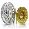 Akisco Air Light Fly Reel ARA-5D Reel with Foot Cover #10 Gold view 4