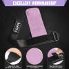 COFIT Wrist Straps for Weightlifting, Workout Wrist Wraps with Dual-Layer Oxford Leather, Enhanced Grip for Optimal Hand and Wrist Protection for Deadlift and Dumbbel - Standard size Purple view 4