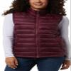 32 Degrees Women's' Vest Leightweight Zipper Hand Pocket (Purple, XXL), XX-Large view 1